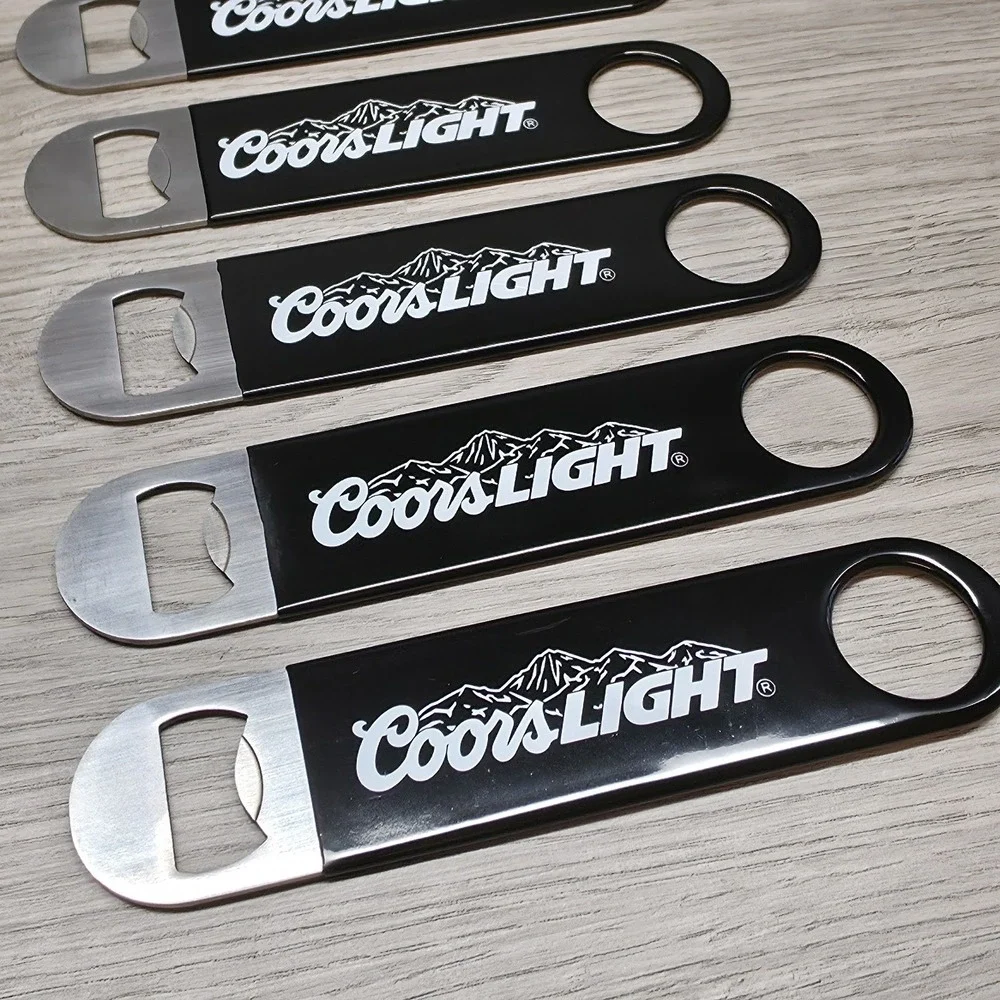 Coors LIGHT Beer Stainless Steel Bottle Openers - Lot Of 6